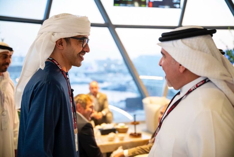 HRH the Crown Prince and Prime Minister witnesses McLaren winning the Formula 1 World Drivers’ Championship at the Formula 1 Etihad Airways Abu Dhabi Grand Prix 2025